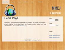 Tablet Screenshot of musicalmomentsdj.com